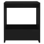 Mesa auxiliar de madera contrachapada negro 50x26x50 cm de vidaXL, Mesas auxiliares - Ref: Foro24-806688, Precio: 28,64 €, De...