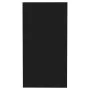 Black plywood side table 50x26x50 cm by vidaXL, Side tables - Ref: Foro24-806688, Price: 28,64 €, Discount: %
