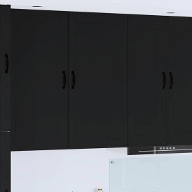 Mueble de Cocina Negro 50 x 31 x 100 cm Madera de ingeniería en Armarios de cocina | Comprar online en Foru.es