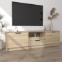 Mueble de TV madera contrachapada roble Sonoma 140x35x40 cm de vidaXL, Muebles TV - Ref: Foro24-811451, Precio: 89,58 €, Desc...