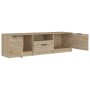 Mueble de TV madera contrachapada roble Sonoma 140x35x40 cm de vidaXL, Muebles TV - Ref: Foro24-811451, Precio: 89,58 €, Desc...