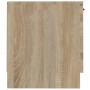 Mueble de TV madera contrachapada roble Sonoma 140x35x40 cm de vidaXL, Muebles TV - Ref: Foro24-811451, Precio: 89,58 €, Desc...