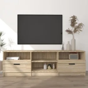 Mueble de TV madera contrachapada roble Sonoma 150x33,5x45 cm de vidaXL, Muebles TV - Ref: Foro24-811460, Precio: 93,06 €, De...