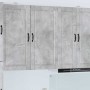 Mueble de Cocina con estante Gris Concreto 50 x 31 x 100 cm en Armarios de cocina | Comprar online en Foru.es