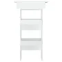 Mesa de bar de pared madera contrachapada blanco 102x45x103,5cm de vidaXL, Mesas de cocina y de comedor - Ref: Foro24-811781,...