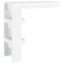 Mesa de bar de pared madera contrachapada blanco 102x45x103,5cm de vidaXL, Mesas de cocina y de comedor - Ref: Foro24-811781,...