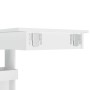 Mesa de bar de pared madera contrachapada blanco 102x45x103,5cm de vidaXL, Mesas de cocina y de comedor - Ref: Foro24-811781,...