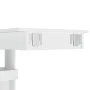 Mesa de bar de pared madera contrachapada blanco 102x45x103,5cm de vidaXL, Mesas de cocina y de comedor - Ref: Foro24-811781,...