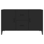 Aparador de madera de ingeniería negro 100x36x60 cm de vidaXL, Aparadores - Ref: Foro24-812520, Precio: 91,43 €, Descuento: %