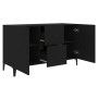 Aparador de madera de ingeniería negro 100x36x60 cm de vidaXL, Aparadores - Ref: Foro24-812520, Precio: 91,43 €, Descuento: %