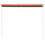 Toldo retráctil naranja y marrón 150x150 cm en Toldos | Comprar online en Foru.es