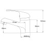 Grifos de bidet 2 unidades cromados de vidaXL, Grifos - Ref: Foro24-275919, Precio: 41,33 €, Descuento: %