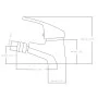 Grifos de bidet 2 unidades cromados de vidaXL, Grifos - Ref: Foro24-275920, Precio: 44,58 €, Descuento: %