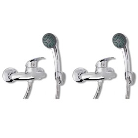 Grifos mezcladores 2 unidades de vidaXL, Kits y platos de ducha - Ref: Foro24-275921, Precio: 48,90 €, Descuento: %