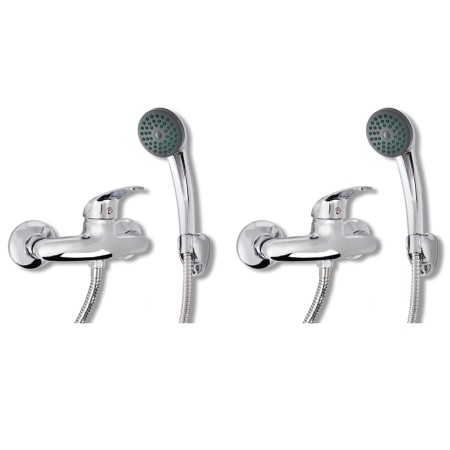 Grifos mezcladores 2 unidades de vidaXL, Kits y platos de ducha - Ref: Foro24-275921, Precio: 48,90 €, Descuento: %