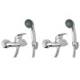 Grifos mezcladores 2 unidades de vidaXL, Kits y platos de ducha - Ref: Foro24-275921, Precio: 48,90 €, Descuento: %