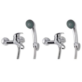 Grifos mezcladores 2 unidades de vidaXL, Kits y platos de ducha - Ref: Foro24-275922, Precio: 62,70 €, Descuento: %