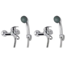 Grifos mezcladores 2 unidades de vidaXL, Kits y platos de ducha - Ref: Foro24-275922, Precio: 61,87 €, Descuento: %