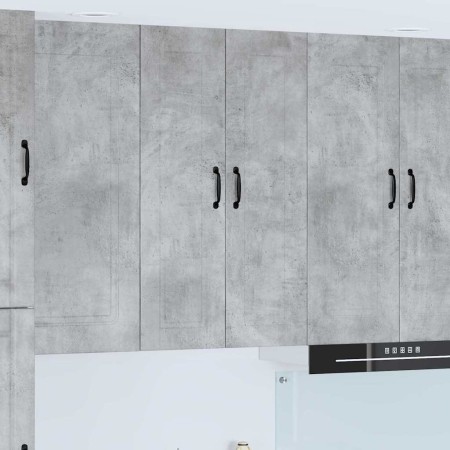 Mueble de Cocina con estante Gris Concreto 60 x 31 x 100 cm en Armarios de cocina | Comprar online en Foru.es