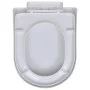 Toilettensitze mit Soft-Close-Deckeln, 2 Stück, weißes Kunststoff von vidaXL, Toiletten- und Bidetsitze - Ref: Foro24-275928,...