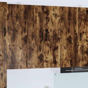 Mueble de Cocina con estante Roble ahumado 60 x 31 x 100 cm en Armarios de cocina | Comprar online en Foru.es