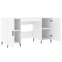 Escritorio madera de ingeniería blanco 140x50x75 cm de vidaXL, Escritorios - Ref: Foro24-829564, Precio: 124,15 €, Descuento: %