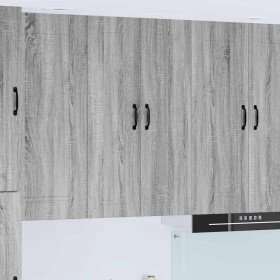 Mueble de Cocina con estante Gris Sonoma 60 x 31 x 100 cm en Armarios de cocina | Comprar online en Foru.es