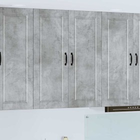 Mueble de Cocina con estante Gris Concreto 80 x 31 x 100 cm en Armarios de cocina | Comprar online en Foru.es