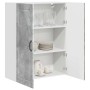 Mueble de Cocina con estante Gris Concreto 80 x 31 x 100 cm en Armarios de cocina | Comprar online en Foru.es