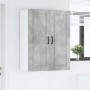 Mueble de Cocina con estante Gris Concreto 80 x 31 x 100 cm en Armarios de cocina | Comprar online en Foru.es