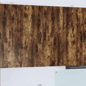 Mueble de Cocina con estante Roble ahumado 80 x 31 x 100 cm en Armarios de cocina | Comprar online en Foru.es
