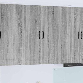 Mueble de Cocina con estante Gris Sonoma 80 x 31 x 100 cm en Armarios de cocina | Comprar online en Foru.es