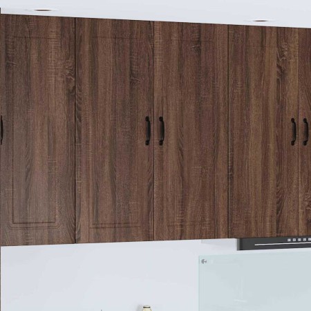 Mueble de Cocina con estante Roble Marrón 80 x 31 x 100 cm en Armarios de cocina | Comprar online en Foru.es
