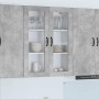 Armario de cocina mural Gris Concreto 80 x 31 x 100 cm en Armarios de cocina | Comprar online en Foru.es