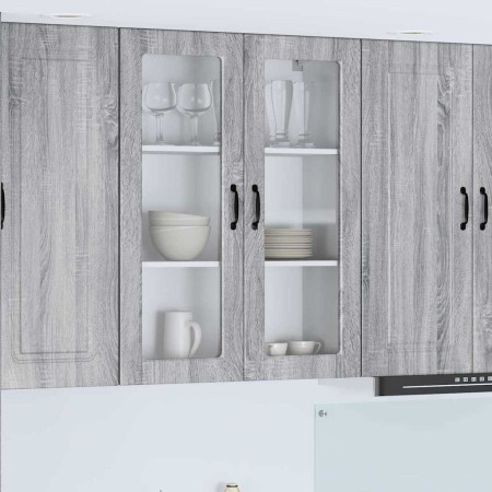 Mueble de Cocina con estante Gris Sonoma 80 x 31 x 100 cm en Armarios de cocina | Comprar online en Foru.es