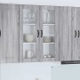 Mueble de Cocina con estante Gris Sonoma 80 x 31 x 100 cm en Armarios de cocina | Comprar online en Foru.es