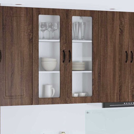 Mueble de Cocina con estante Roble Marrón 80 x 31 x 100 cm en Armarios de cocina | Comprar online en Foru.es