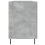 Escritorio madera de ingeniería gris hormigón 140x50x75 cm de vidaXL, Escritorios - Ref: Foro24-829568, Precio: 120,09 €, Des...
