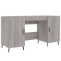 Escritorio madera de ingeniería gris Sonoma 140x50x75 cm de vidaXL, Escritorios - Ref: Foro24-829570, Precio: 123,07 €, Descu...
