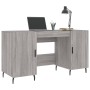 Escritorio madera de ingeniería gris Sonoma 140x50x75 cm de vidaXL, Escritorios - Ref: Foro24-829570, Precio: 123,07 €, Descu...