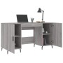 Escritorio madera de ingeniería gris Sonoma 140x50x75 cm de vidaXL, Escritorios - Ref: Foro24-829570, Precio: 123,07 €, Descu...