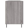 Escritorio madera de ingeniería gris Sonoma 140x50x75 cm de vidaXL, Escritorios - Ref: Foro24-829570, Precio: 123,07 €, Descu...