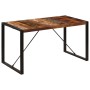 Mesa de comedor de madera maciza reciclada 140x70x75 cm de vidaXL, Mesas de cocina y de comedor - Ref: Foro24-247421, Precio:...