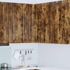 Mueble de Cocina con estante Roble ahumado 57 x 57 x 100 cm en Armarios de cocina | Comprar online en Foru.es