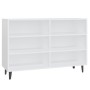 Aparador de madera contrachapada blanco 103,5x35x70 cm de vidaXL, Aparadores - Ref: Foro24-806040, Precio: 72,76 €, Descuento: %