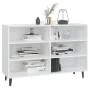 Aparador de madera contrachapada blanco 103,5x35x70 cm de vidaXL, Aparadores - Ref: Foro24-806040, Precio: 71,95 €, Descuento: %