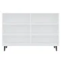 Aparador de madera contrachapada blanco 103,5x35x70 cm de vidaXL, Aparadores - Ref: Foro24-806040, Precio: 71,95 €, Descuento: %