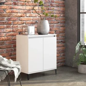 White plywood sideboard 60x35x70 cm by vidaXL, Sideboards - Ref: Foro24-806076, Price: 59,42 €, Discount: %
