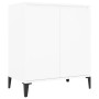 Aparador de madera contrachapada blanco 60x35x70 cm de vidaXL, Aparadores - Ref: Foro24-806076, Precio: 62,10 €, Descuento: %
