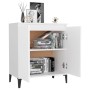 Aparador de madera contrachapada blanco 60x35x70 cm de vidaXL, Aparadores - Ref: Foro24-806076, Precio: 62,10 €, Descuento: %